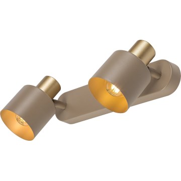 Rabalux - Spotlampe 2xE14/10W/230V beige