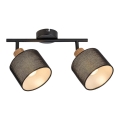 Rabalux - Spotlampe 2xE14/40W/230V