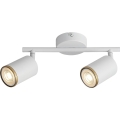 Rabalux - Spotlampe 2xGU10/15W/230V hvid