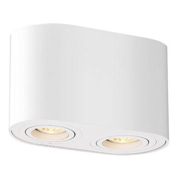 Rabalux - Spotlampe 2xGU10/42W/230V hvid