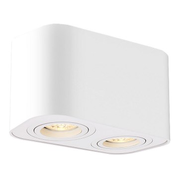 Rabalux - Spotlampe 2xGU10/42W/230V hvid