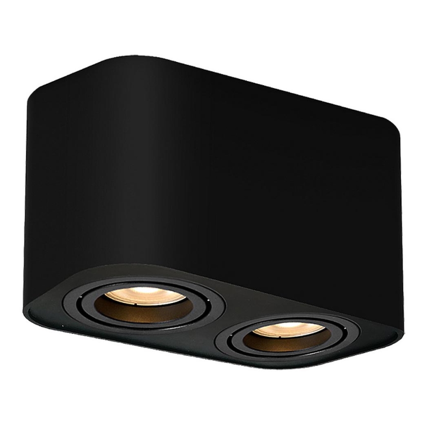 Rabalux - Spotlampe 2xGU10/42W/230V sort