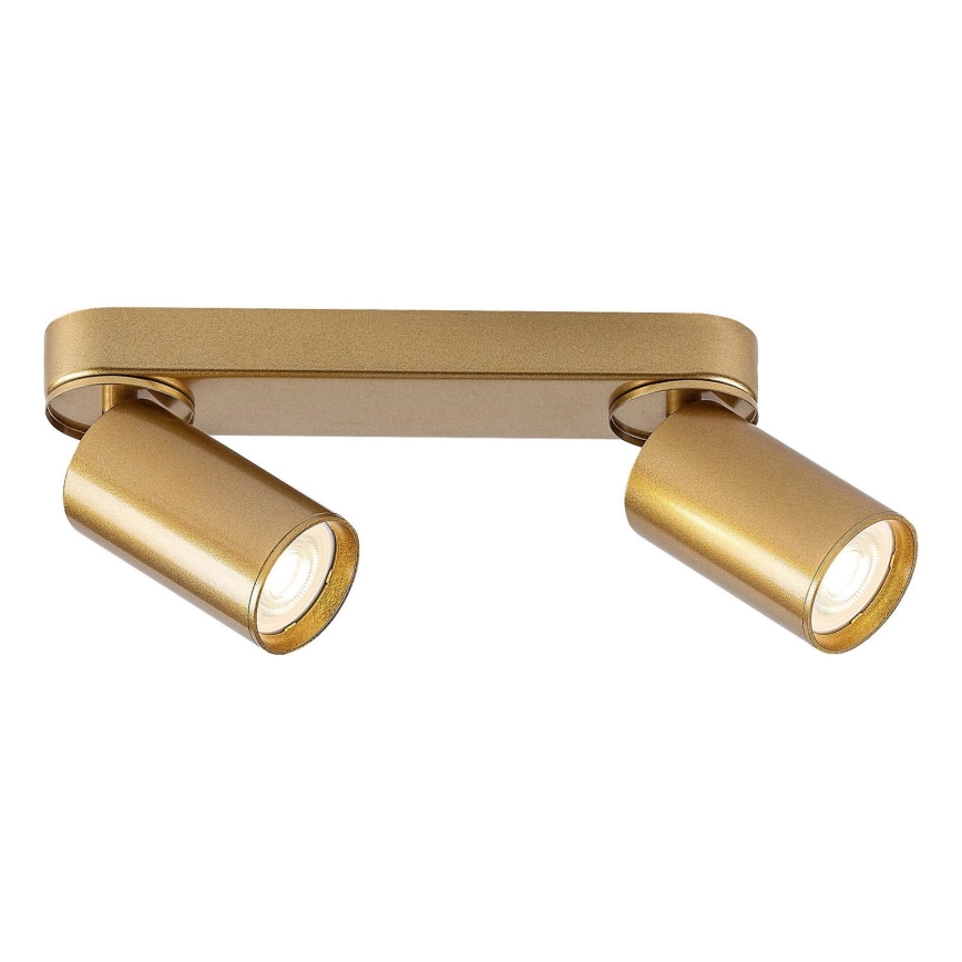 Rabalux - Spotlampe 2xGU10/5W/230V guldfarvet
