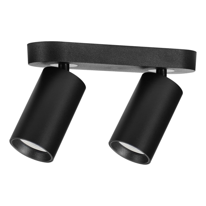 Rabalux - Spotlampe 2xGU10/7W/230V sort