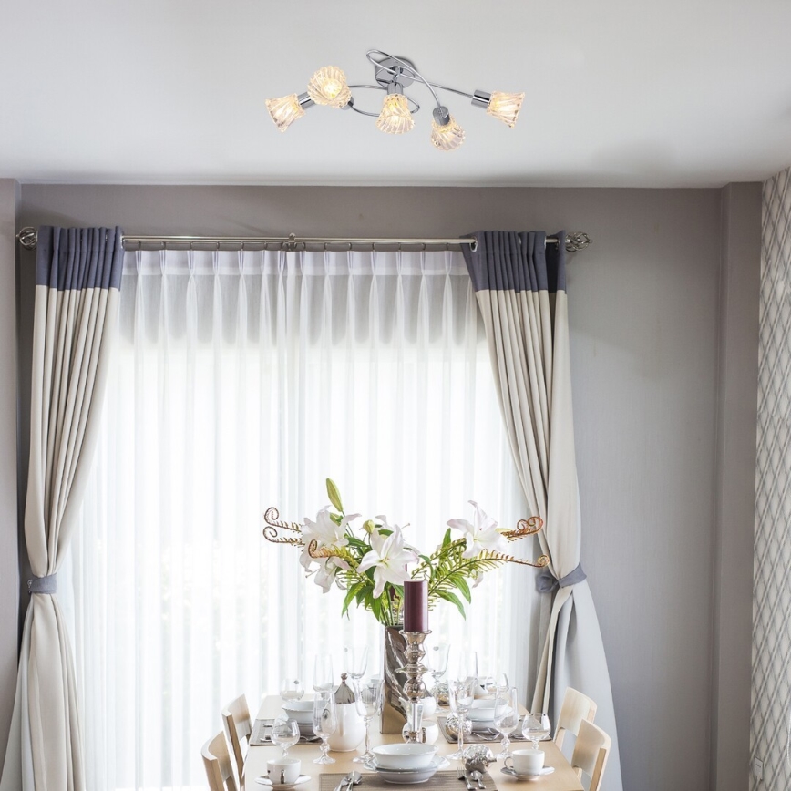 Rabalux - Spotlampe 5xE14/40W/230V