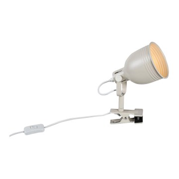 Rabalux - Spotlampe with a clip 1xE14/25W/230V beige