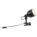 Rabalux - Spotlampe with a clip 1xE14/25W/230V sort
