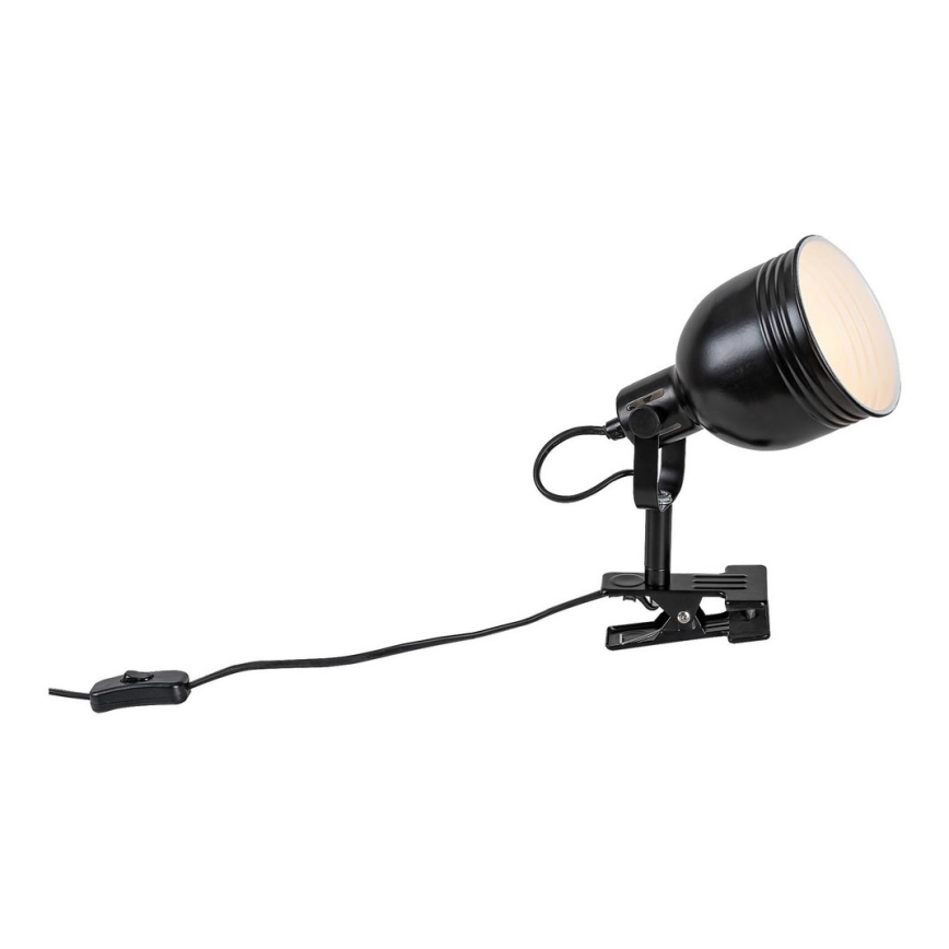 Rabalux - Spotlampe with a clip 1xE14/25W/230V sort