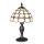 Rabalux - Tiffany-bordlampe m. farvet glas 1xE14/40W/230V