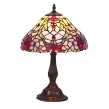 Rabalux - Tiffany-bordlampe m. farvet glas 1xE27/60W/230V