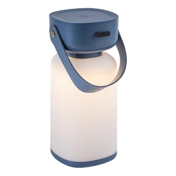 Rabalux - Udendørs LED bordlampe m. touch-funktion dæmpbar og genopladelig LED/3W/5V IP44 blå