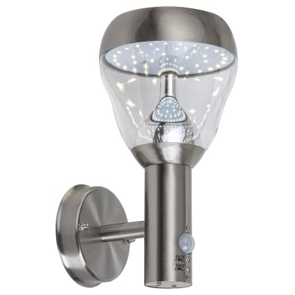 Rabalux - Udendørs LED væglampe med sensor LED/8,5W/230V IP44