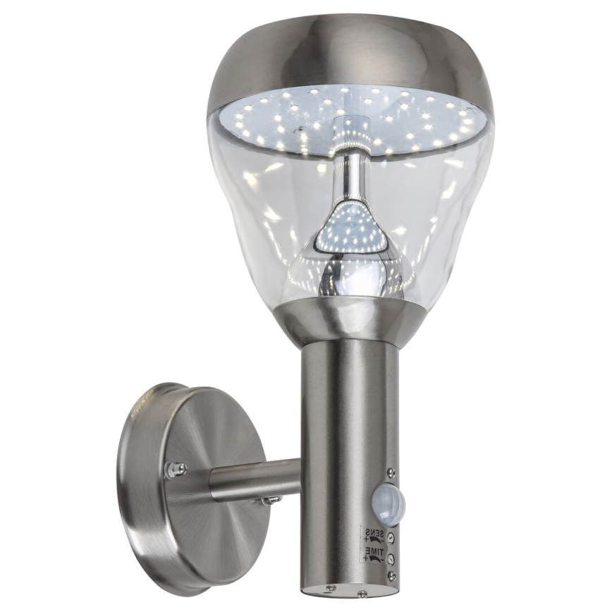 Rabalux - Udendørs LED væglampe med sensor LED/8,5W/230V IP44