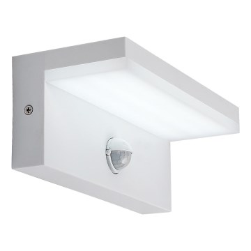 Rabalux - Udendørs  LED væglampe med sensor LED/9W/230V 2700/4000/6500K IP54 hvid