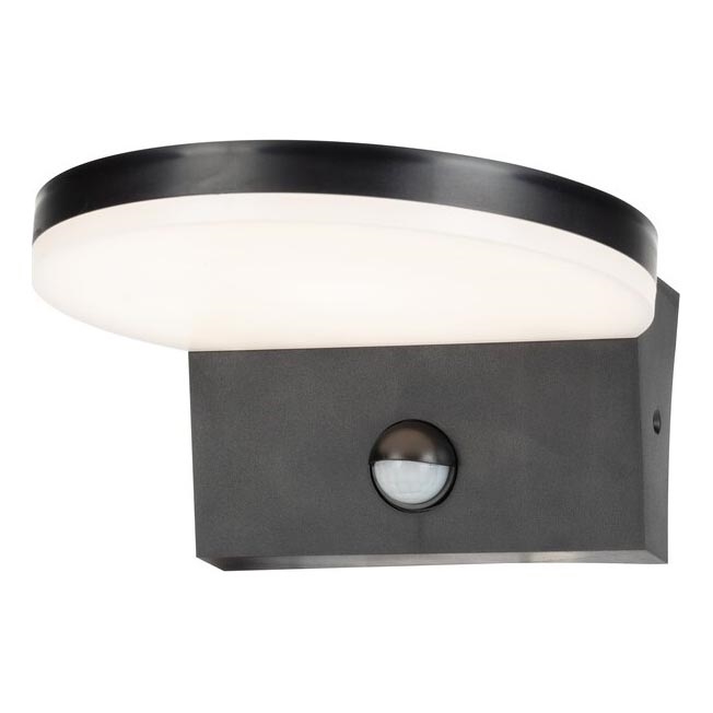 Rabalux - Udendørs LED væglampe med sensor LED/9W/230V 2700/4000/6500K IP54 sort