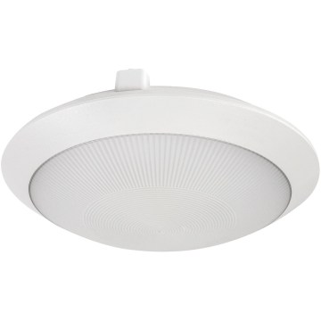 Rabalux - Udendørs loftlampe 1xE27/9W/230V IP65 Ø 30 cm hvid