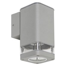 Rabalux - Udendørs væglampe 1xGU10/25W/230V IP44 grå