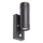 Rabalux - Udendørs væglampe med sensor 2xGU10/10W/230V sort IP44