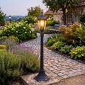 Rabalux - Udendørslampe 1xE27/60W/230V IP43 sort