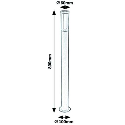 Rabalux - Udendørslampe 1xGU10/7W/230V IP44