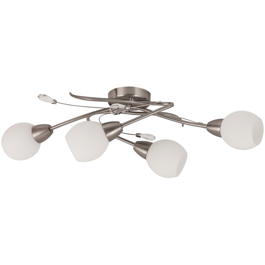 Rabalux - Udskiftningsglas EMILY E14 hvid