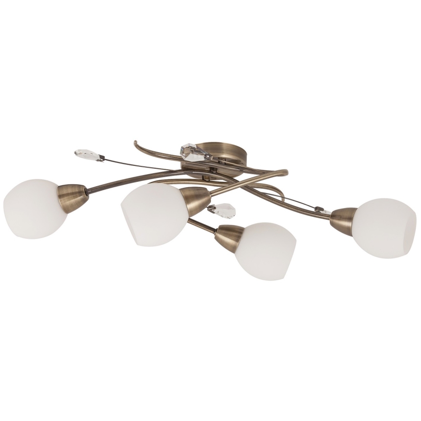 Rabalux - Udskiftningsglas EMILY E14 hvid