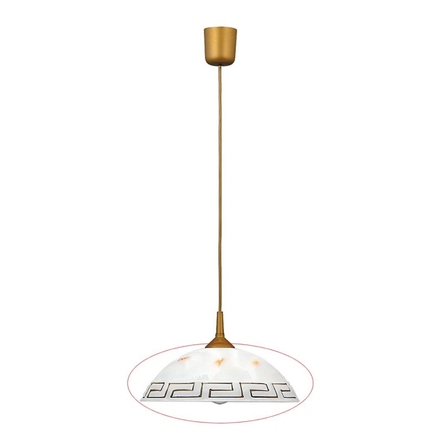 Rabalux - Udskiftningsglas til lysekrone E27 diameter 30 cm