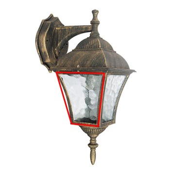 Rabalux - Universal reservedelglas TOSCANA 11,3x10,8 cm