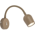 Rabalux - Vægspotlampe 1xGU10/15W/230V beige