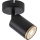 Rabalux - Vægspotlampe 1xGU10/15W/230V sort