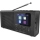 Radio DAB DAB+ FM 3W/5V/4xAA sort