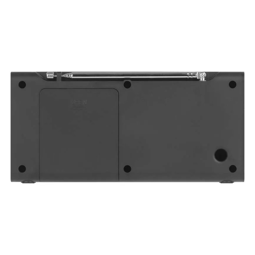 Radio DAB DAB+ FM 3W/5V/4xAA sort