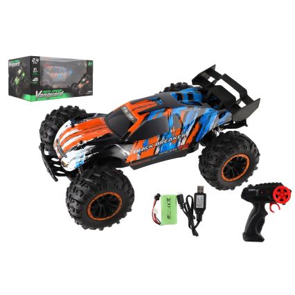 Radiostyret buggy 7,4V/500 mAh blå/orange