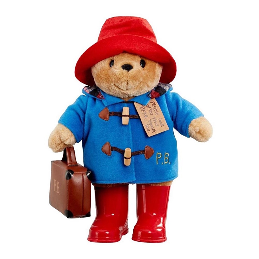 Rainbow - Paddington Bjørn med sko og kuffert