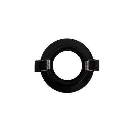Ramme til indbygningsspot GU10 Ø 8,6 cm, sort