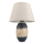 RAMZES Bordlampe 1xE27/40W/230V Beige/Blå