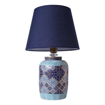RAMZES bordlampe 1xE27/40W/230V blå