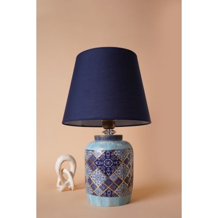 RAMZES bordlampe 1xE27/40W/230V blå