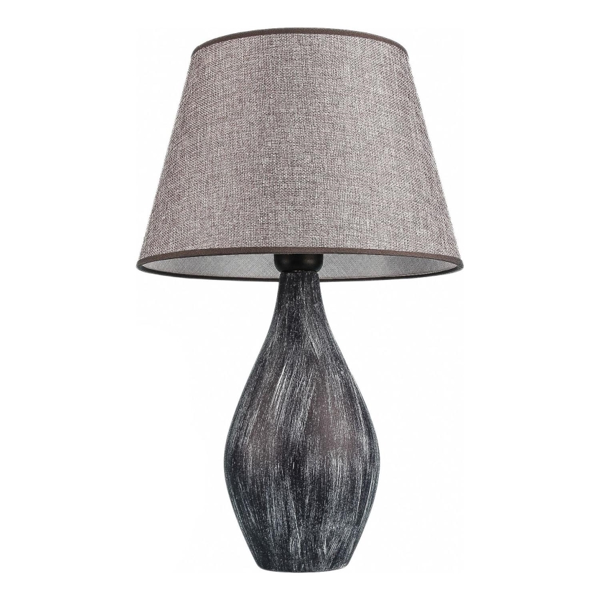RAMZES bordlampe 1xE27/40W/230V grå