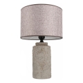 RAMZES bordlampe 1xE27/40W/230V grå