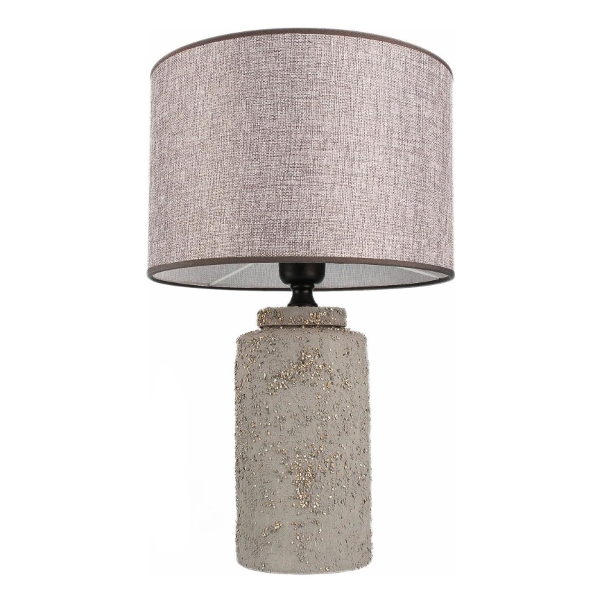 RAMZES bordlampe 1xE27/40W/230V grå