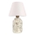RAMZES bordlampe 1xE27/40W/230V hvid/beige