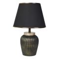 RAMZES bordlampe 1xE27/40W/230V sort/guld