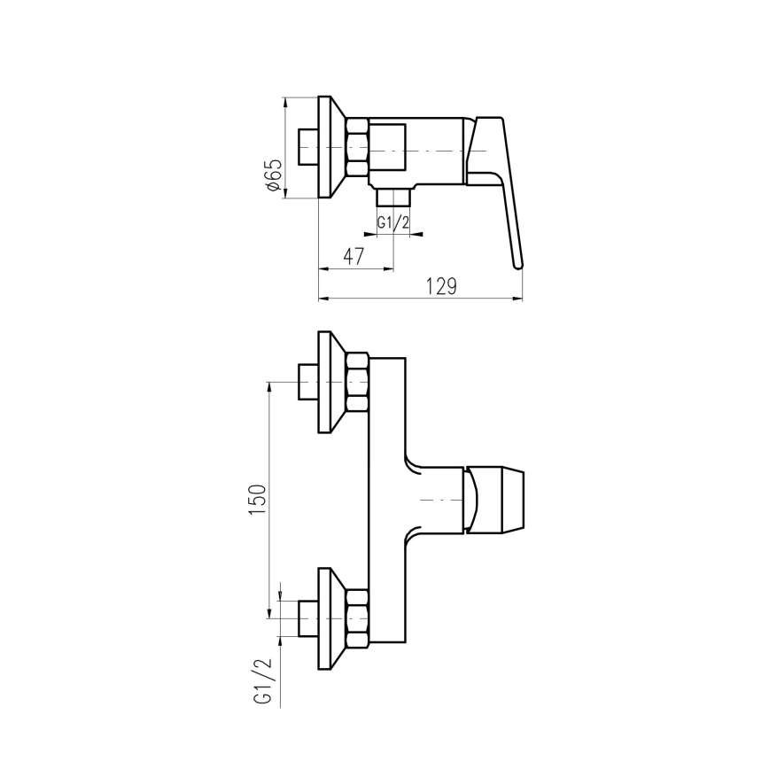RAV Slezák CO181.5 - COLORADO brusebatteri i blank krom