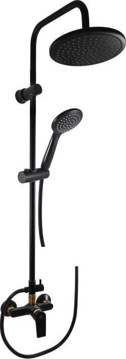 RAV Slezák CO182.5/7CMATZ - Brusesæt med vandarmatur COLORADO i sort/guld