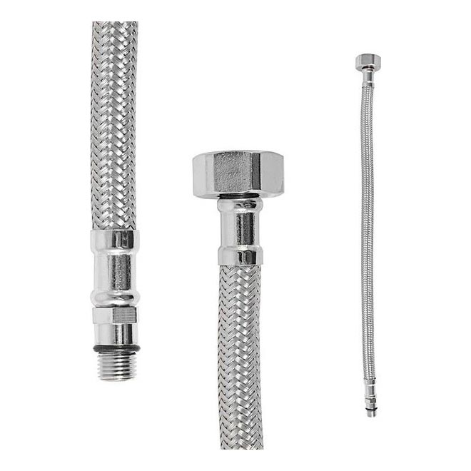 RAV Slezák IF0038 - FLEXI fleksibel tilslutningsslange 35 cm, poleret krom