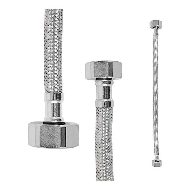 RAV Slezák IF0135.0 - Fleksibel tilslutningsslange FLEXI 10 cm poleret krom