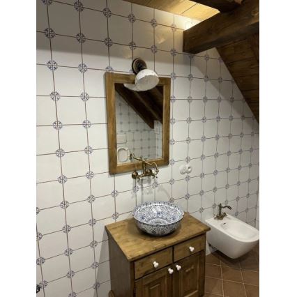 RAV Slezák MK102.5/28SM - MORAVA RETRO køkken-/håndvaskarmatur, 16,8 cm, antik messing