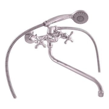 RAV Slezák MK153.5/1 - Badekarsæt med blandingsbatteri MORAVA, poleret krom