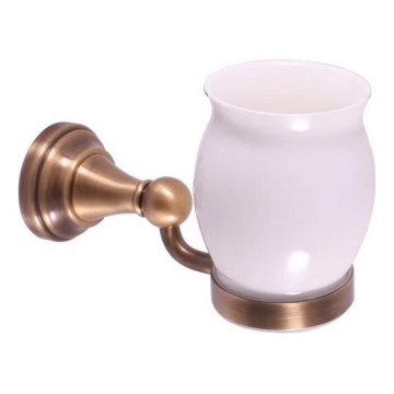 RAV Slezák MKA0201SM - Tandbørsteholder MORAVA RETRO, antik messing